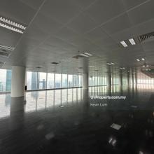 High Floor Grade A Office with Unblocked City View of 4 Towers !