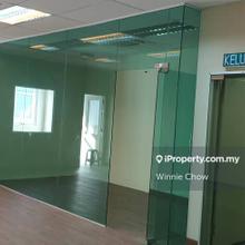Bukit rimau first floor shoplot office for rent 