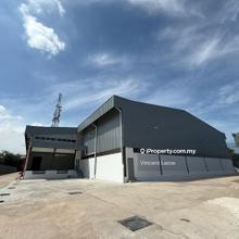 Single Storey Detached Factory At Taman Iks Bukit Minyak For Rent 