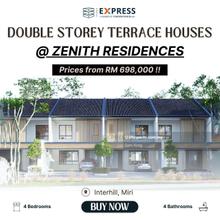 Brand New Double Storey Terrace Inter at Jalan Interhill Miri