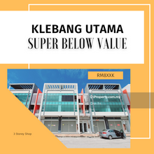Facing Busy Main Road 3 Sty Shop Klebang Utama nr Kota Laksamana