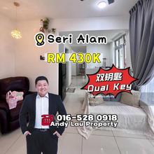 Midas @ Seri Alam Dual key Apartment Fully Renovated Fully Furnished