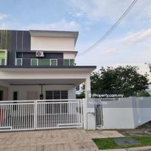 Hijayu 3 Corner Unit Double Storey with Furnished Good View Big Land