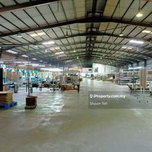 Corner 70,000 sqft built-up Factory at Bukit Rambai, Heavy industry