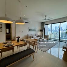 Brand New Fully furnished.  Linked to LRT and mall. Many units on hand