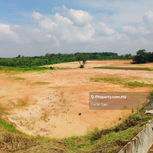 Industrial land next to main road
