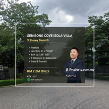 Senibong Cove 3 Storey Semi-D!! Rm2.2mil Only!!