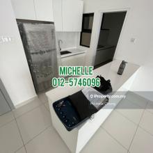 Vertu resort semi furnished, 3 carparks side by side