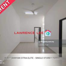 Hot Area Single Storey Terrace Bukit Banyan Citra Elite For Rent