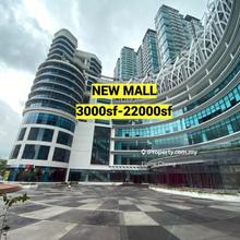 New, mall, ample carpark
