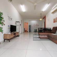 Mid floor with hill & city view, almost fully furnished!