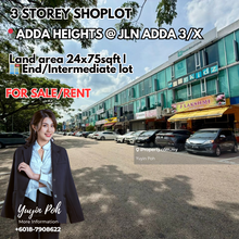 Adda Heights @ Jalan Adda 3 Storey Shoplot for Sale/Rent