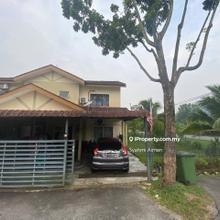 End Corner Double Storey terrace in Serendah Makmur