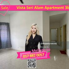 Masai Vista Seri Alam Apartment Beautiful 3bed with Carpark