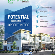 2.5 Storey Terrace Factory At Eco Park Ayer Keroh Melaka.