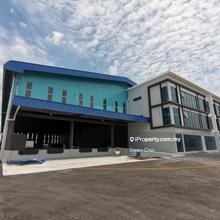 Pulau Indah Industrial Park Brand New Adjoining Semi-D Factory (Rent)