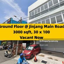 Jinjang Main Road, Ground Floor Shop, 3000sqft
