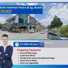 Facing main road and ample parking