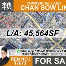 Commercial land with building