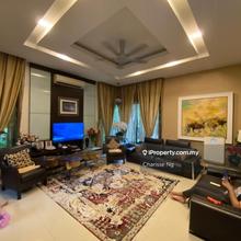 2 Storey Semi-D house End Lot Malay Reserved with Partial Furnished