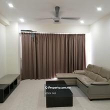 Coastal Tower corner unit high floor partial furnished