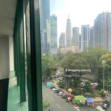 Facing KLCC office beside MRT 