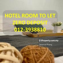 Zero Deposit Hotel Room w Own Bath in Pj Ss2 Town Ctr near Damansara
