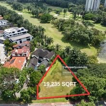 Corner Bungalow Land with Golf View