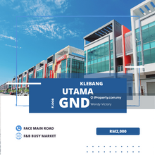 Face Busy Main Road Ground Floor Shop Klebang Utama nr Kota Laksamana