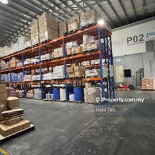 Meru, Klang Detached warehouse for Sale with Fully furnish Office