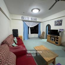 High floor and fully furnished unit