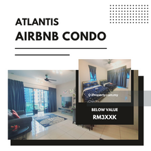 Below Value rm22k Airbnb Furnish Atlantis Residence Kota Laksamana