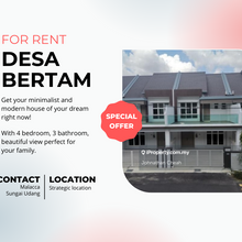 Brand New Easy Access 2 Sty Terrace House Desa Bertam Sungai Udang