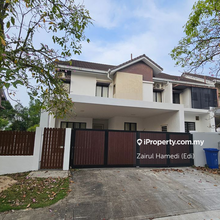 Endlot 2 storey superlink house, clover park Denai Alam