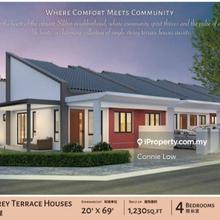 New Single Storey Terrace house for sale in Silibin Ipoh Perak