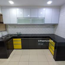 Sky awani 3 partly kitchen cabinet 2 aircond