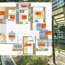 Corner High Floor Big Spacious Unit with Big Balcony (Unblocked View)