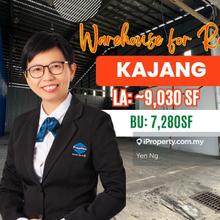Cheap Warehouse For Rent @ Bandar Teknologi Kajang, Kajang