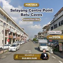 Selayang Centre Point, Batu Caves Ground Floor Shop For Sale
