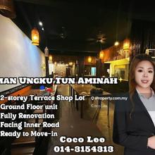 Taman Ungku Tun Aminah @ Fully Renovation Ground Floor Shop Lot unit