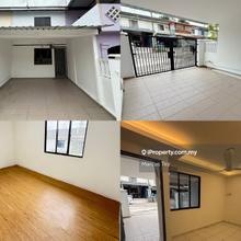 2 storey Low Cost Terrace/ Full Loan/ New Renovated/ Taman Megah Ria