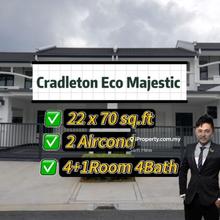 Cradleton Eco Majestic, 22x70sf, Basic Unit, 2 Aircond 