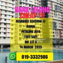 Lelong Residensi Suasana @ Damai Damansara Damai Petaling Jaya 