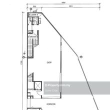 Main road frontage Corner whole block Shop lot for rent 