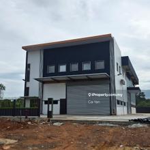 Brand New Semi-D Factory Now Available for Rent in Lunas