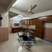 Double storey house for rent
