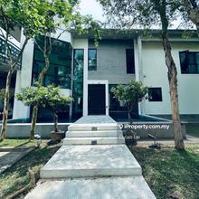 Bungalow house with private pool and good natural lighting design