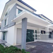 End-lot with Land 2 Storey Terrace House Calm and Peaceful area