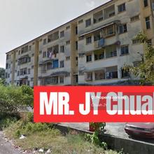 For Rent, Flat @ Taman Juru, Bukit Minyak, Bukit Mertajam, Low Floor!