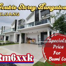 New project Kluang/Double storey  Bungalow 